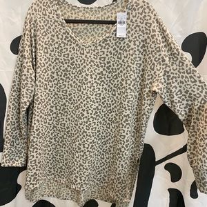 Cheetah sweater